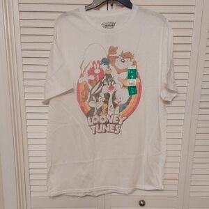 Looney Tunes White Short Sleeve Tee